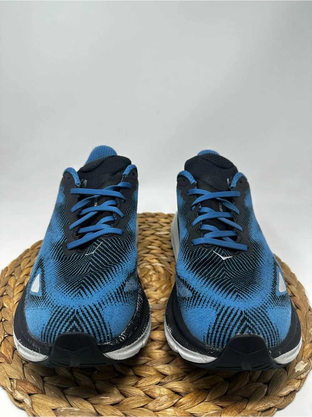 HOKA ONE Clifton 9 GTX Running Shoes Black Foggy Night Size 11 Men's